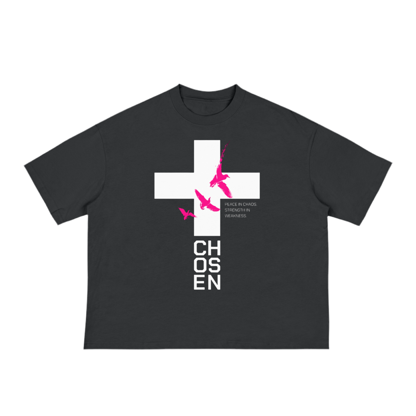 Classic “Chosen” Boxy Tee - 230 GSM