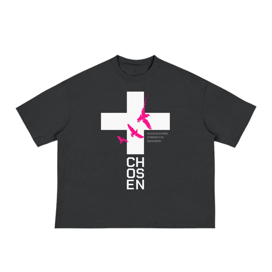 Classic “Chosen” Boxy Tee - 230 GSM
