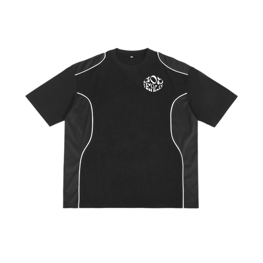 Contrast Piped Panel T-Shirt