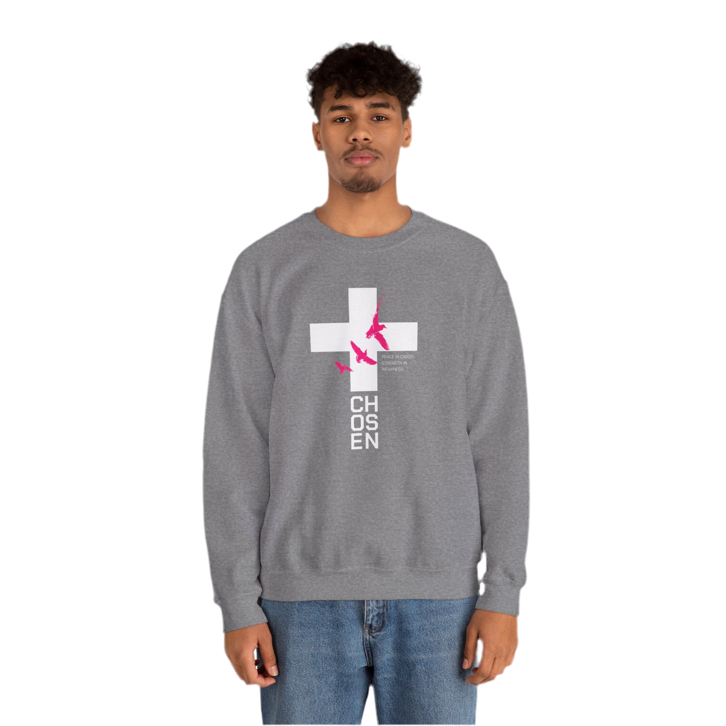“Chosen” Unisex Crewneck Sweatshirt - 'Chosen' Design