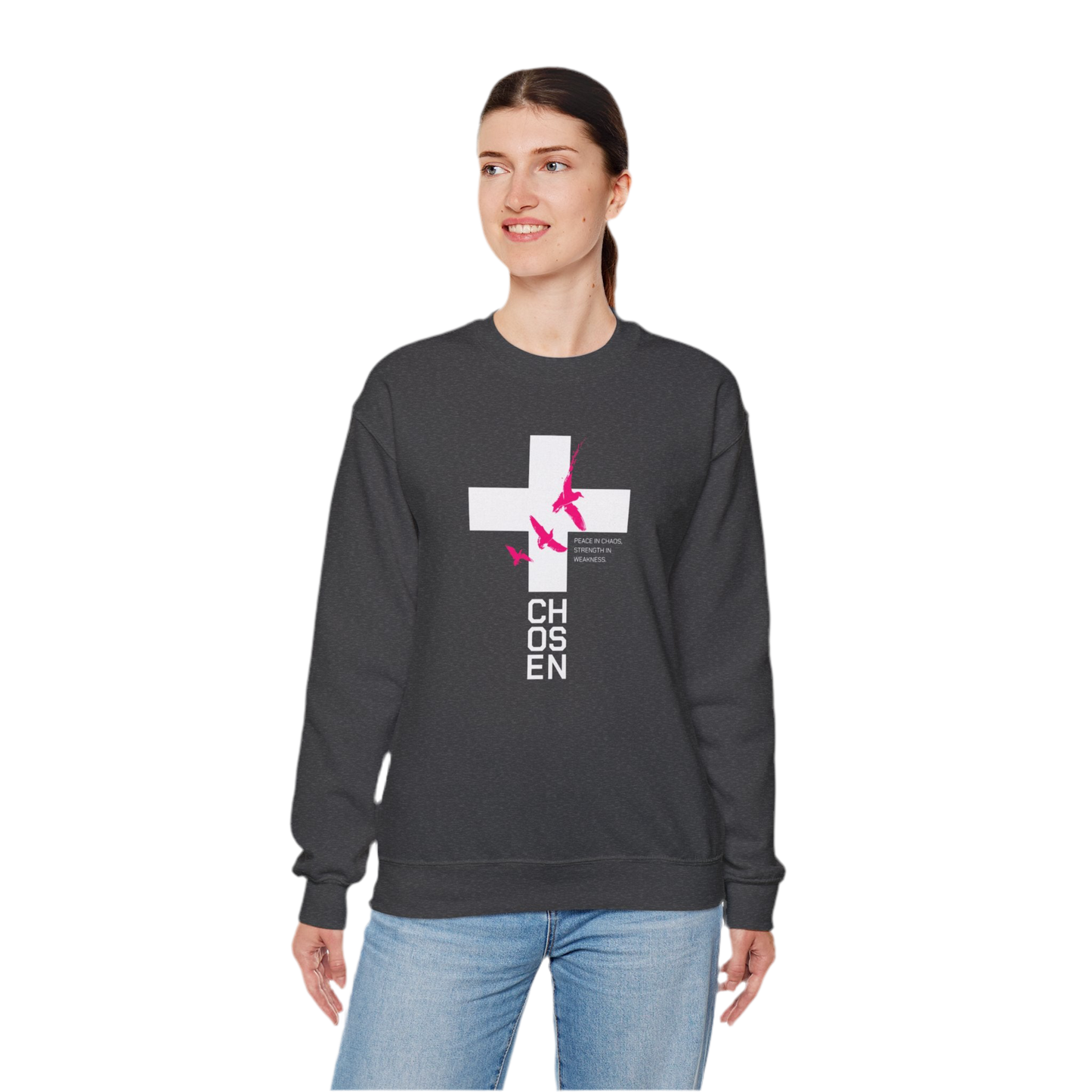 “Chosen” Unisex Crewneck Sweatshirt - 'Chosen' Design