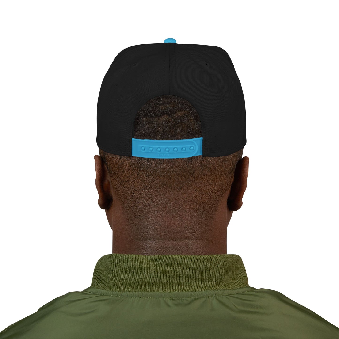God Heals Embroidered Paw Print Snapback Hat