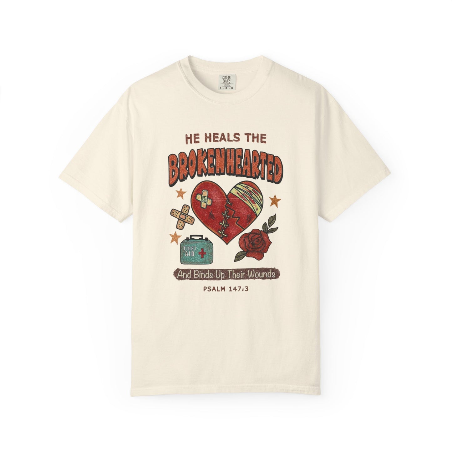He Heals the Brokenhearted T-Shirt