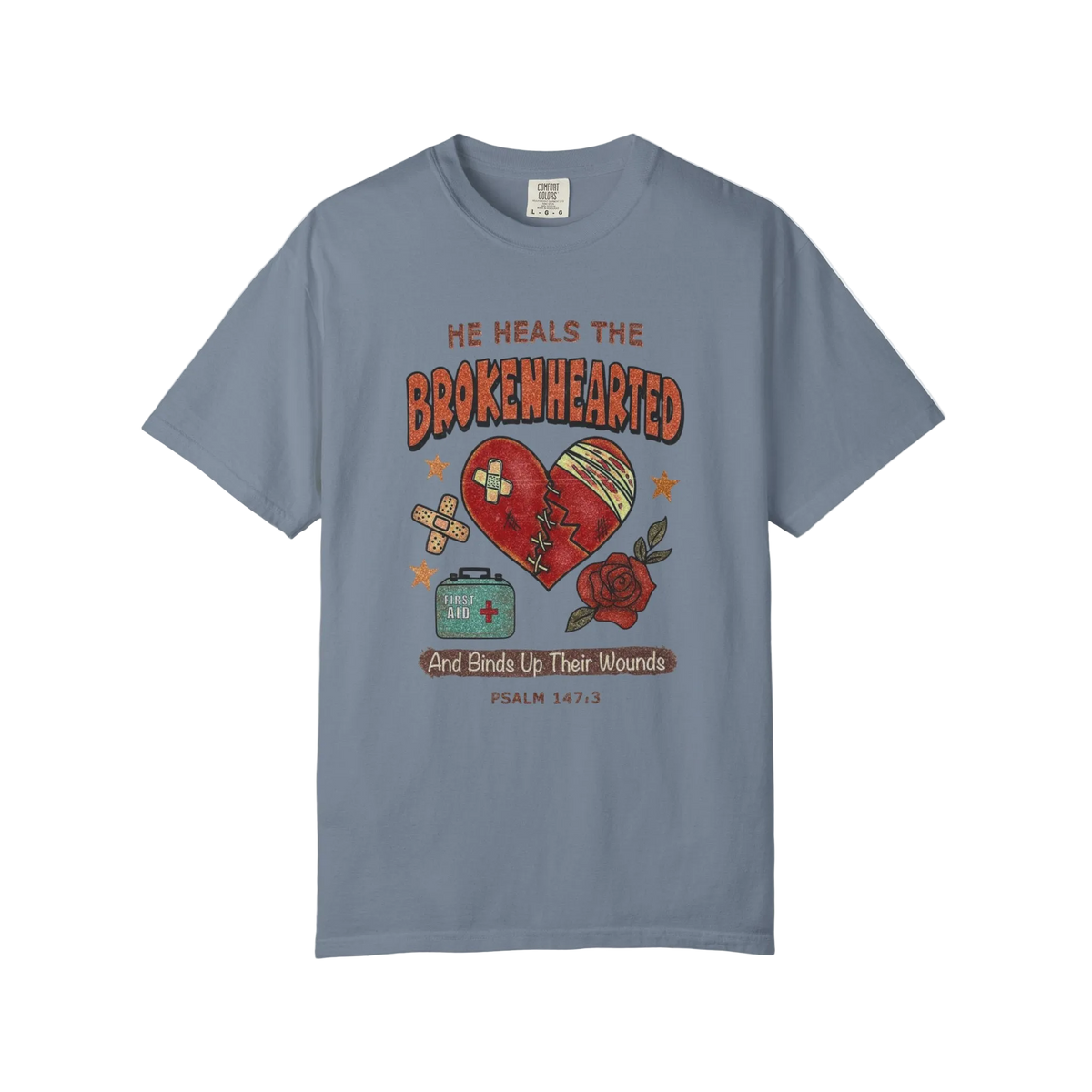 He Heals the Brokenhearted T-Shirt