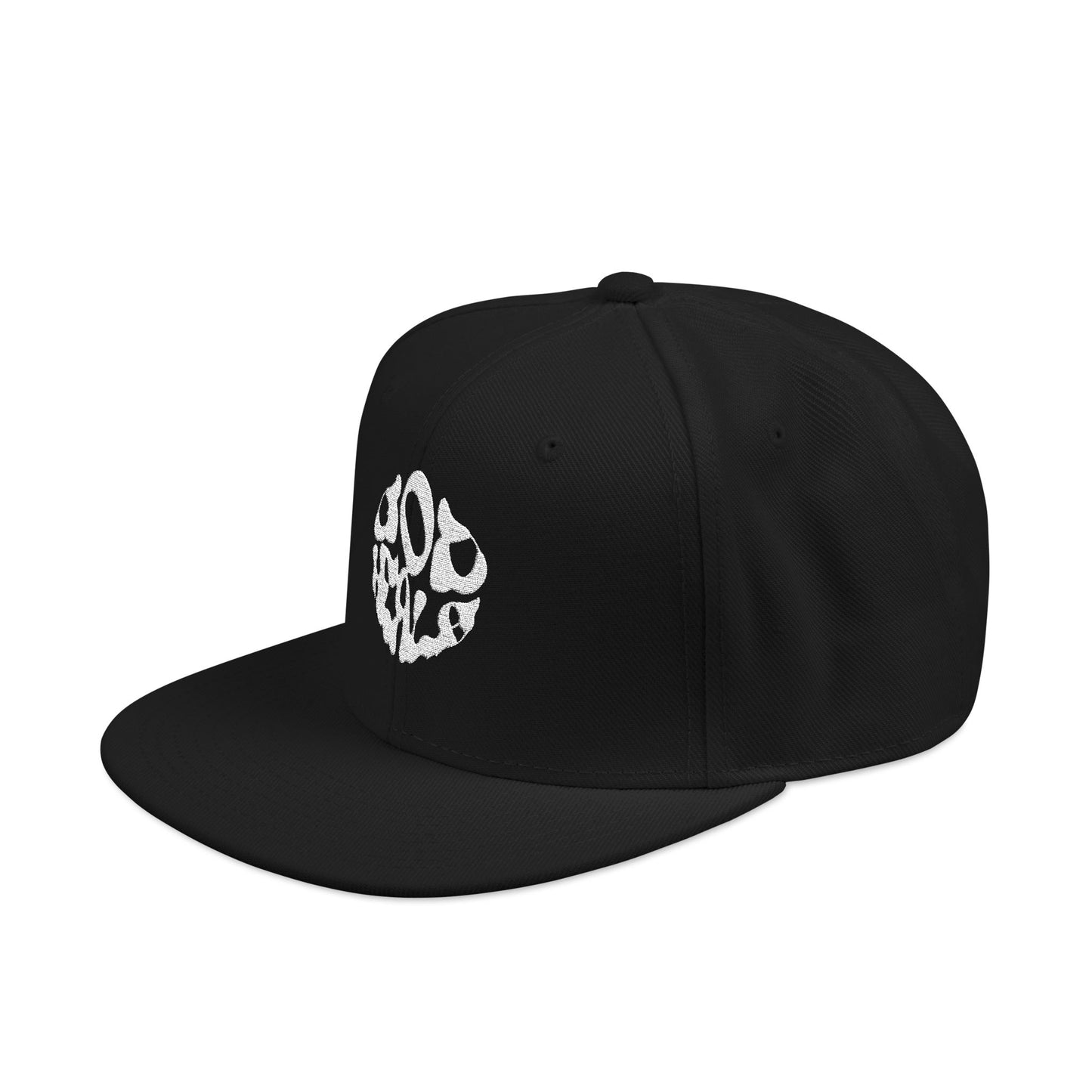 God Heals Embroidered Paw Print Snapback Hat