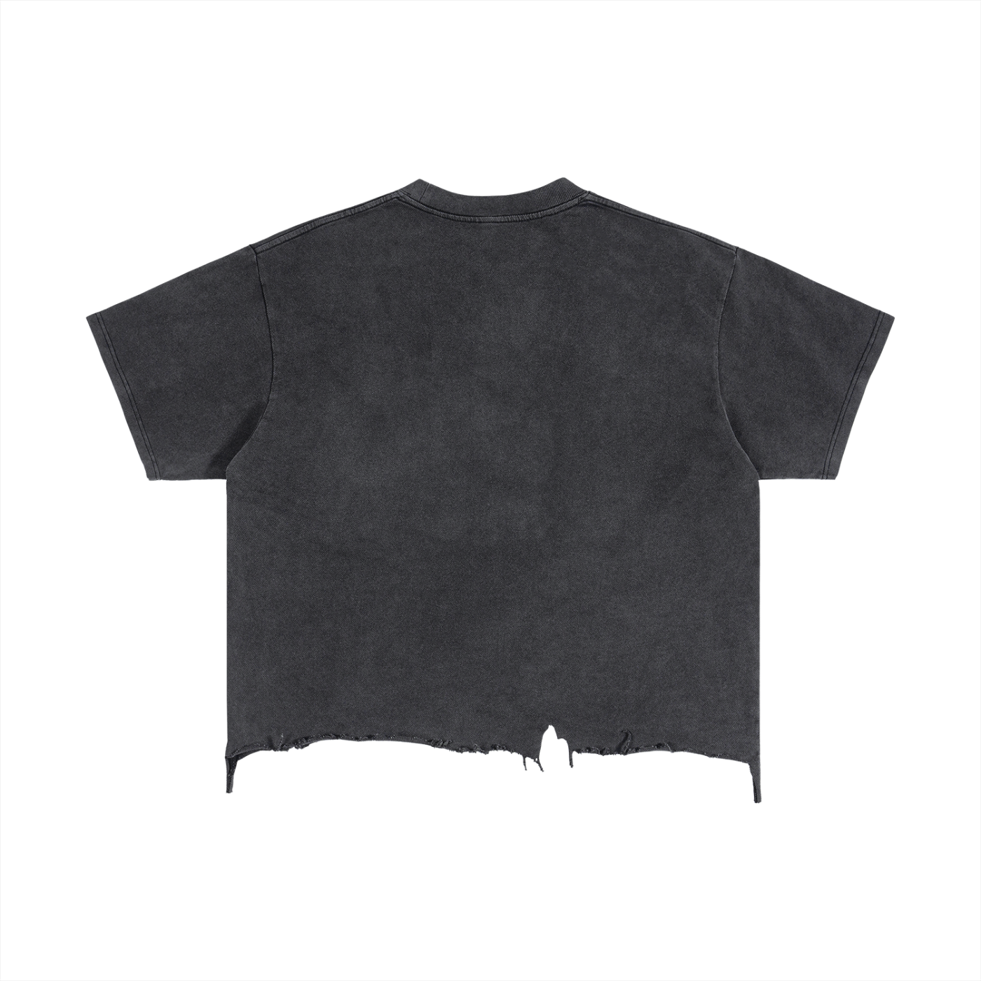 God Heals Vintage Wash Boxy Distressed Hem T-Shirt