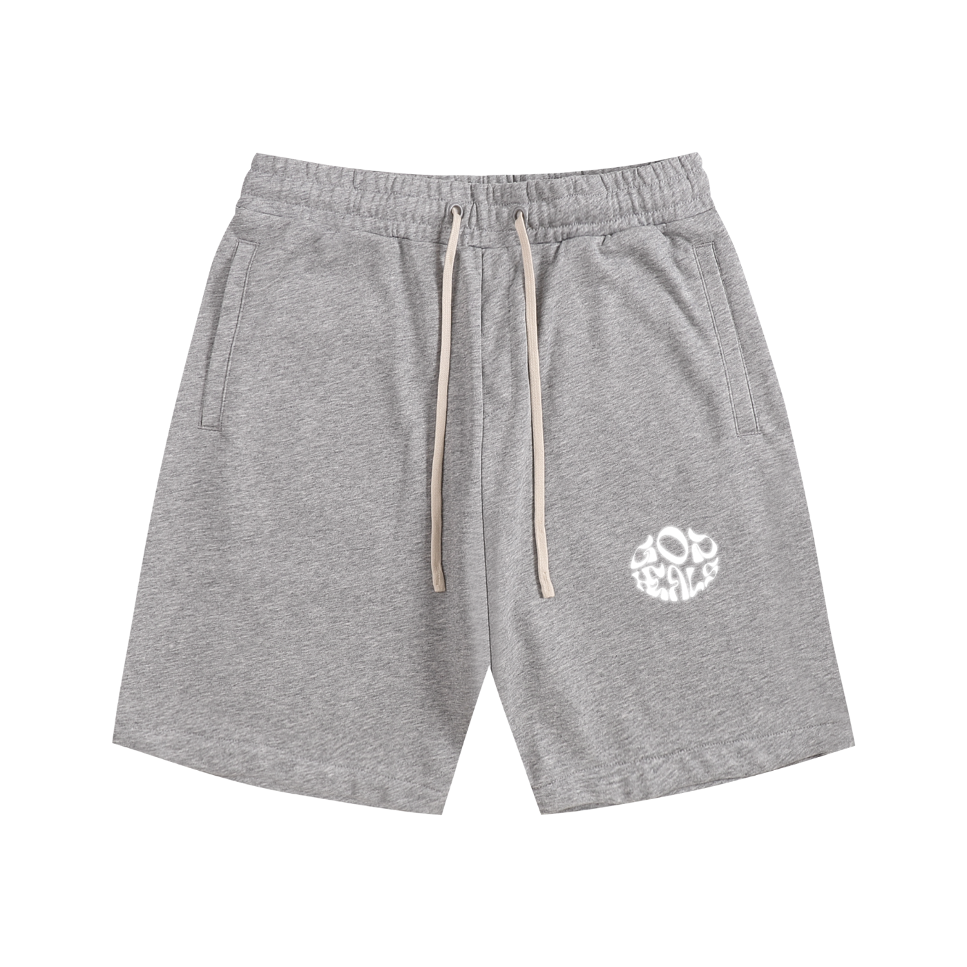 God Heals Essential Cotton Shorts