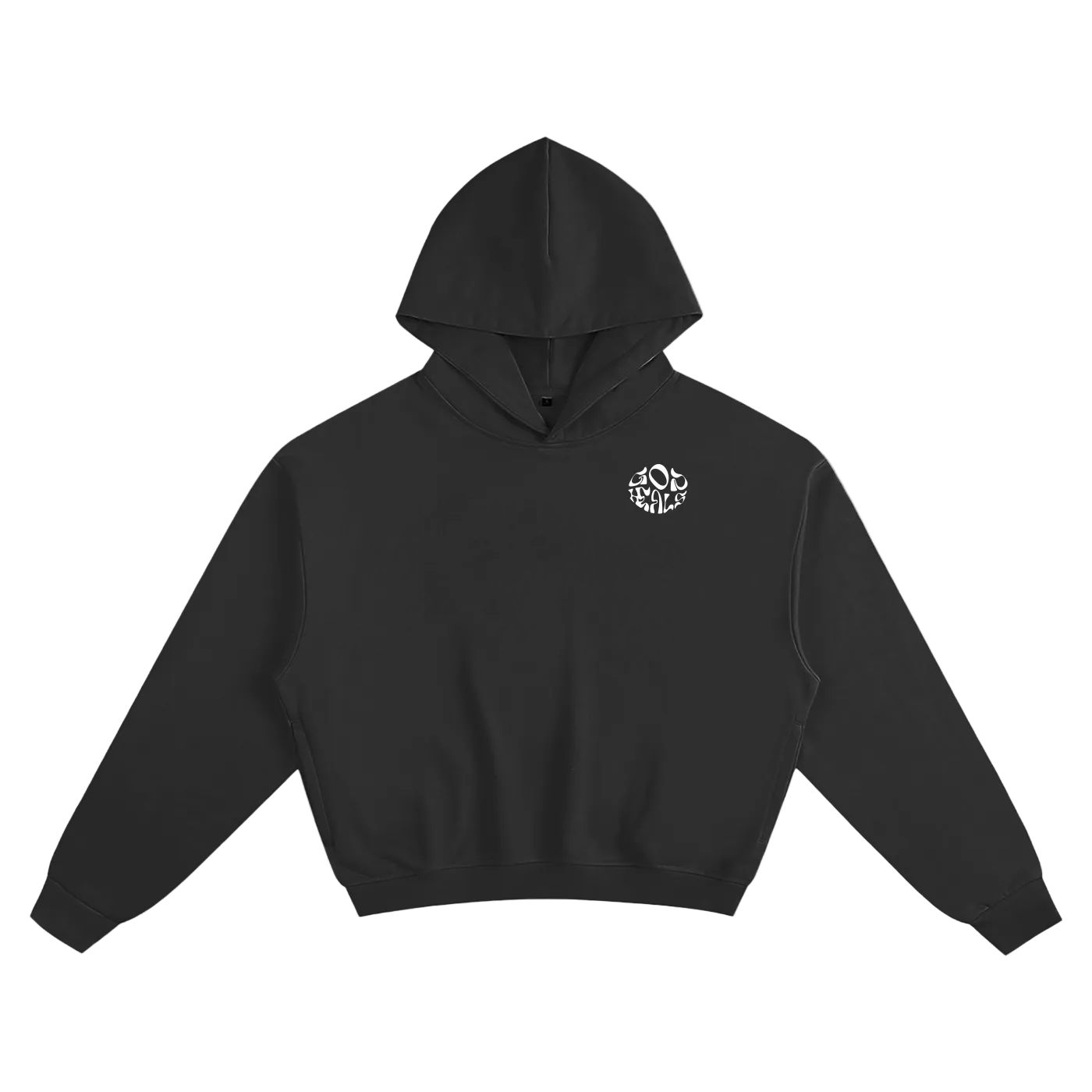 God Heals Boxy Hoodie