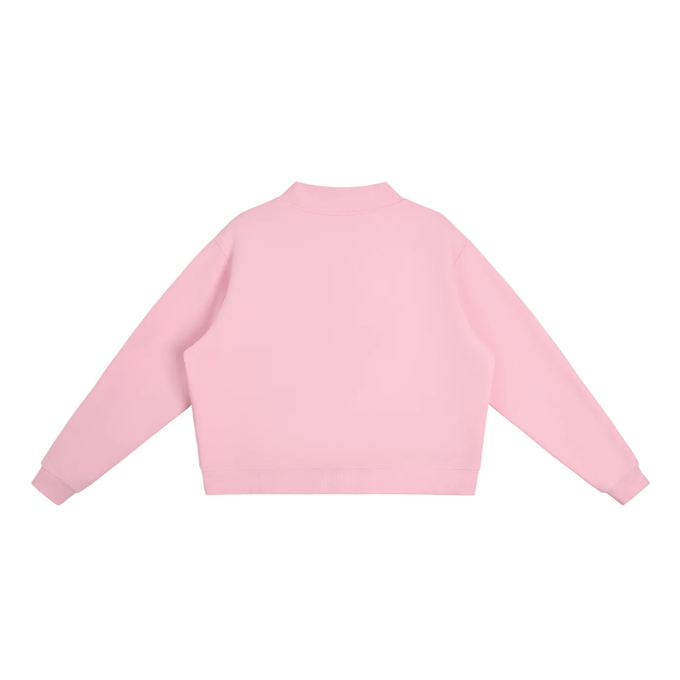 God Heals Essential Fleece Mock-Neck Crew Sweatshirt