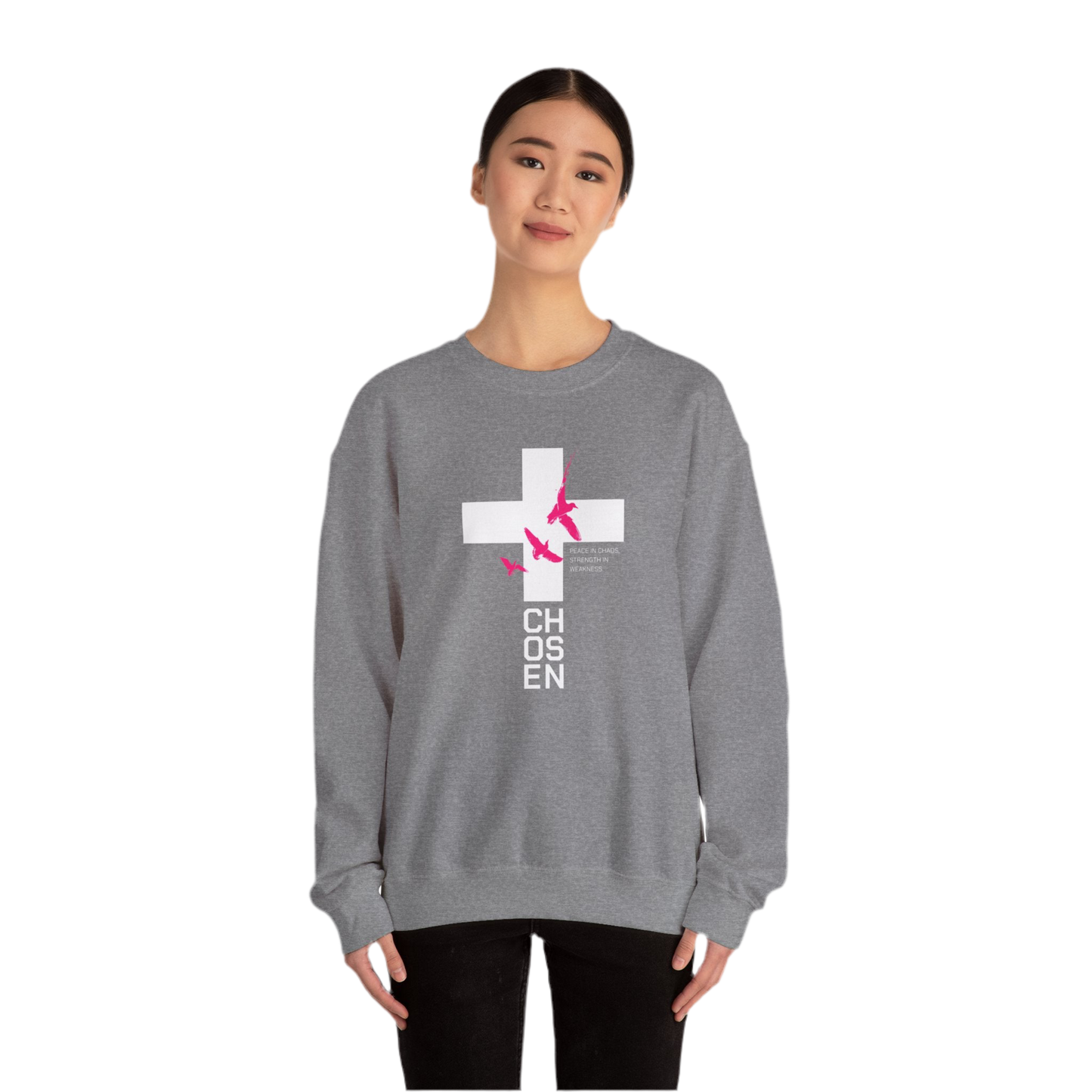 “Chosen” Unisex Crewneck Sweatshirt - 'Chosen' Design