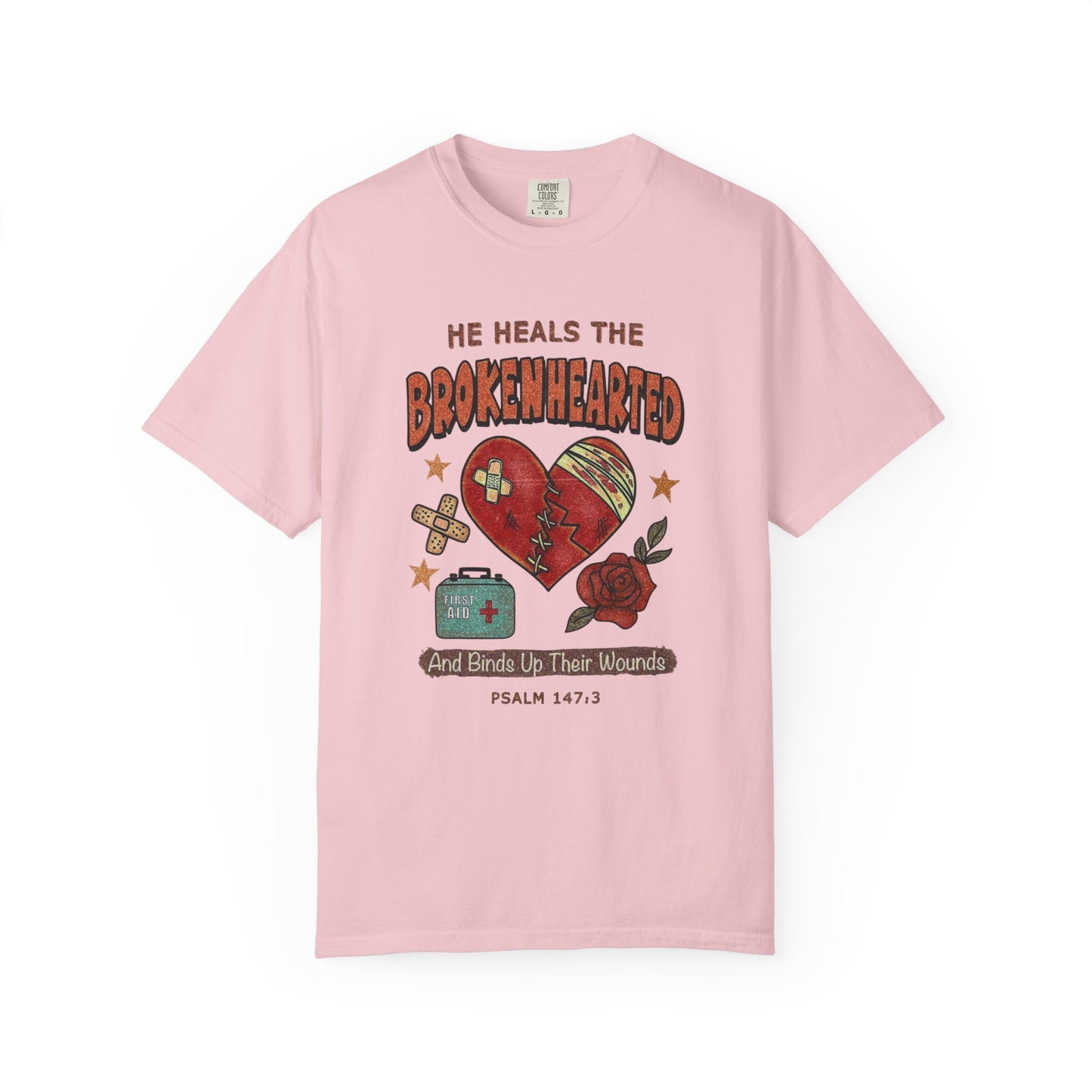 He Heals the Brokenhearted T-Shirt