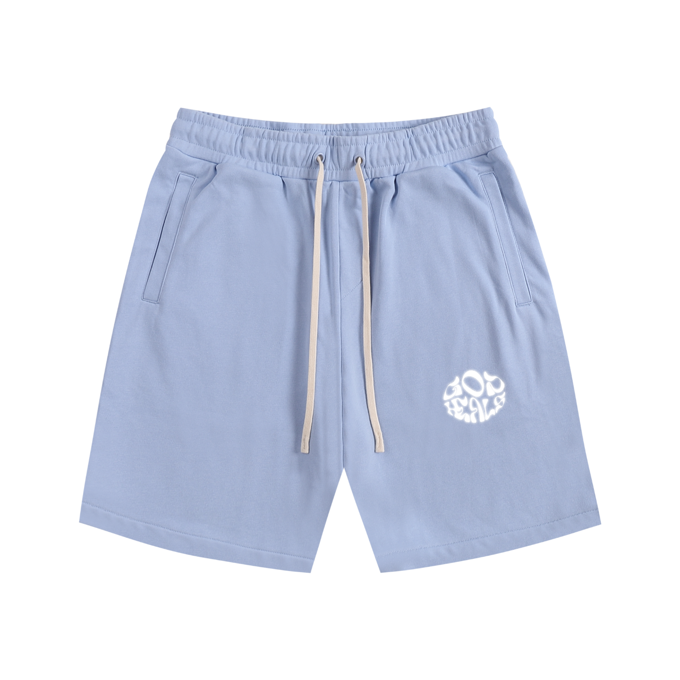 God Heals Essential Cotton Shorts