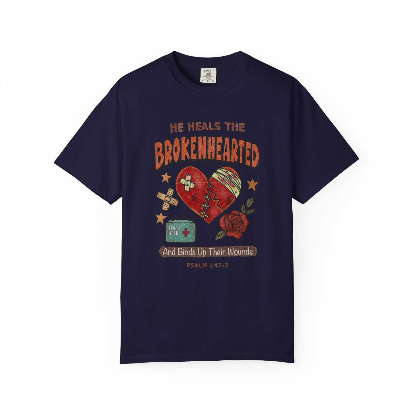 He Heals the Brokenhearted T-Shirt