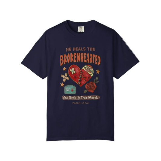 He Heals the Brokenhearted T-Shirt