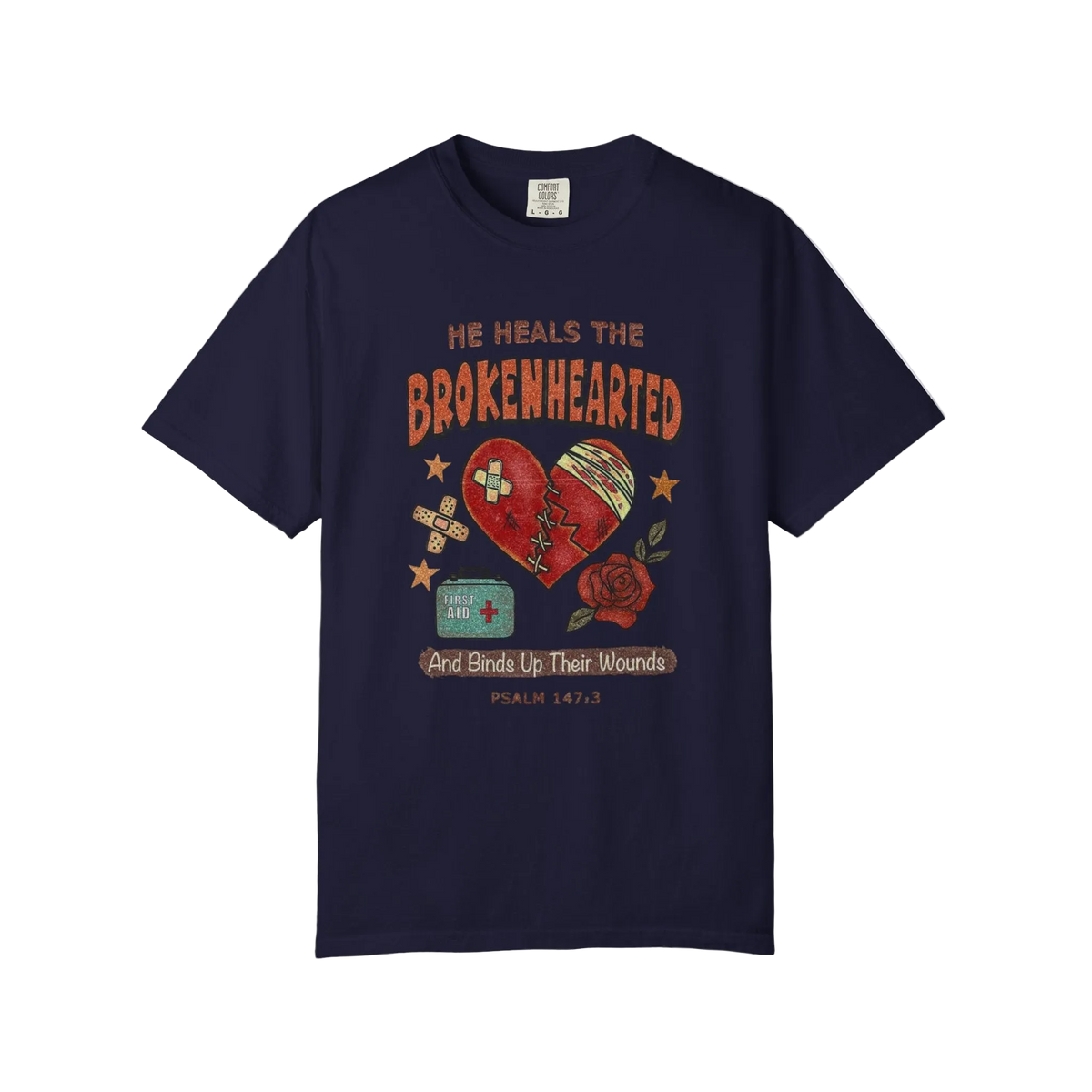 He Heals the Brokenhearted T-Shirt