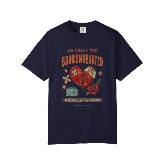 He Heals the Brokenhearted T-Shirt