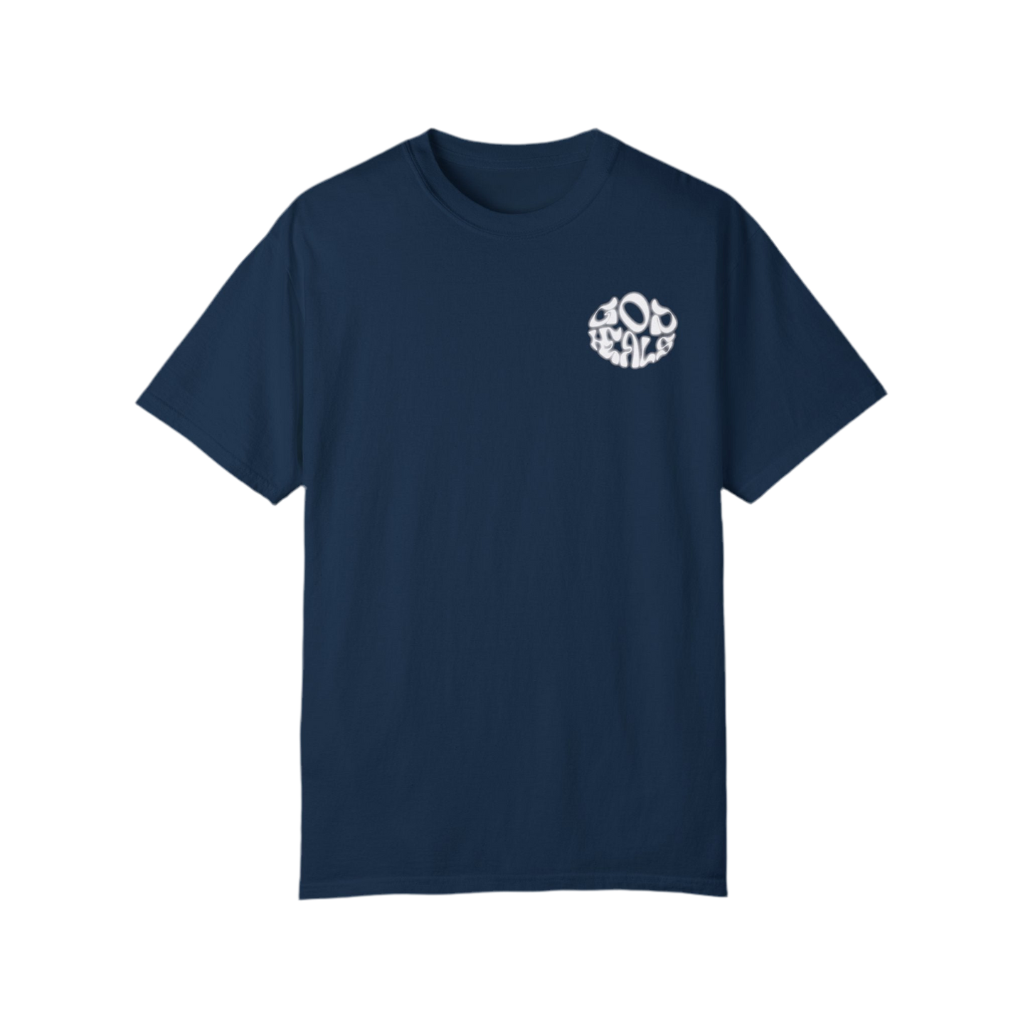 “God Heals” Unisex Garment-Dyed T-Shirt - Casual Comfort for Every Occasion