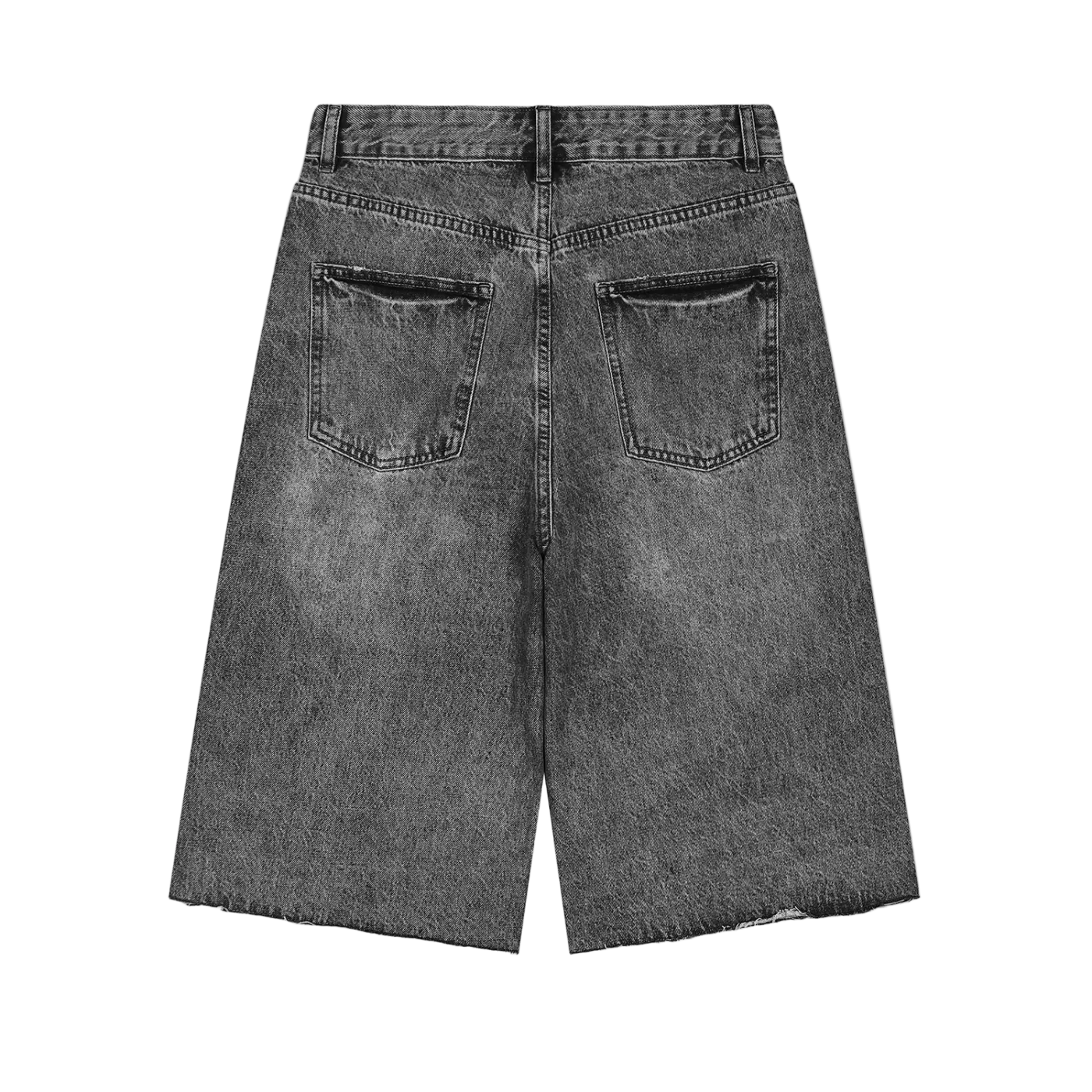 Men’s Vintage Wide Leg Denim Shorts