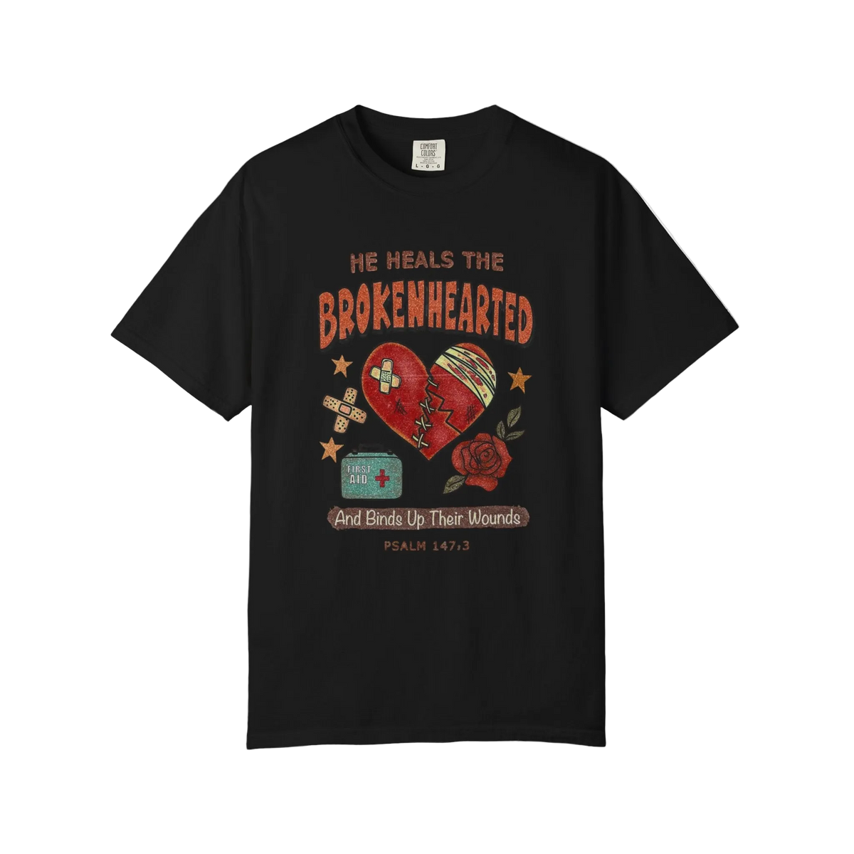 He Heals the Brokenhearted T-Shirt