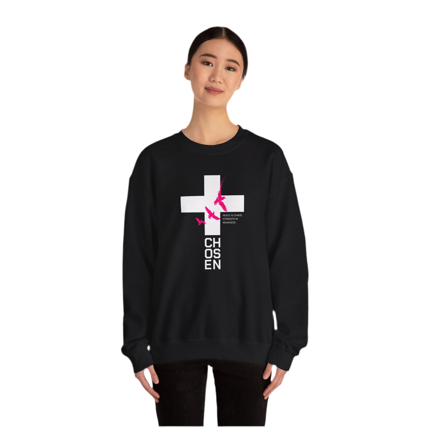 “Chosen” Unisex Crewneck Sweatshirt - 'Chosen' Design