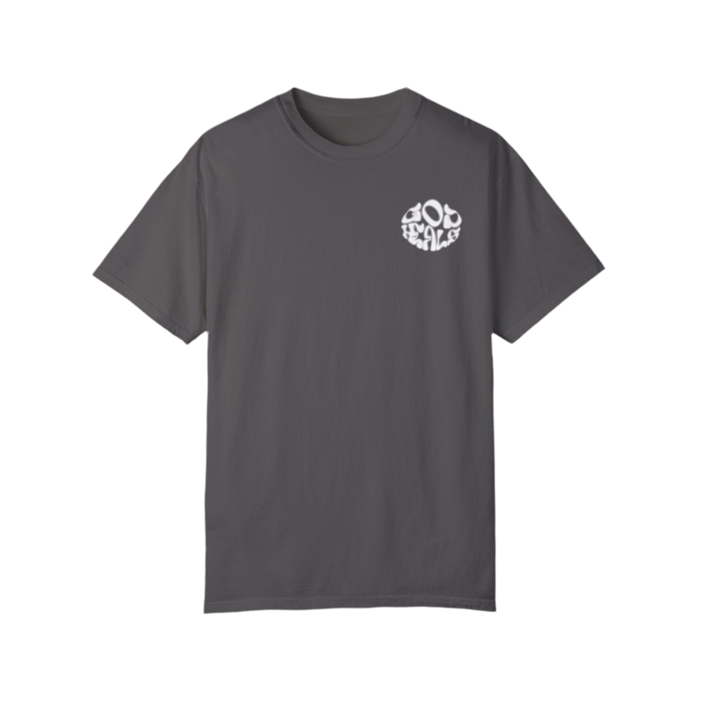 “God Heals” Unisex Garment-Dyed T-Shirt - Casual Comfort for Every Occasion