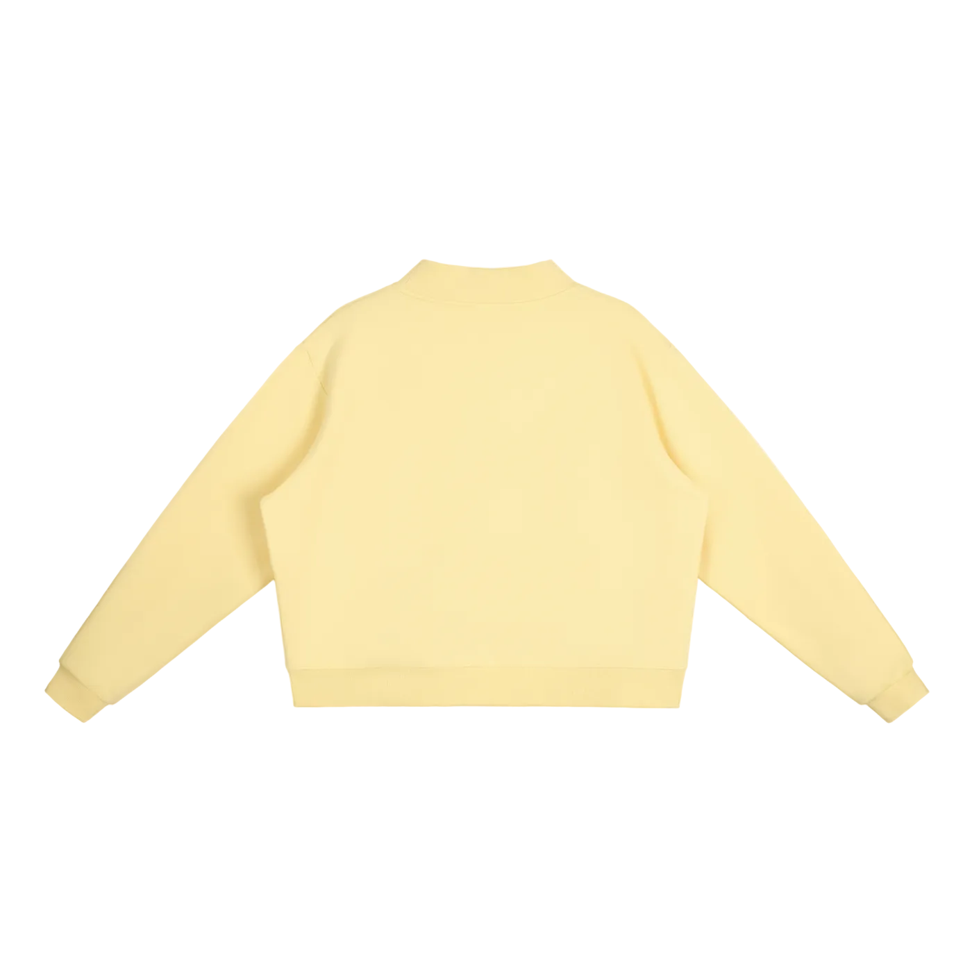 God Heals Essential Fleece Mock-Neck Crew Sweatshirt