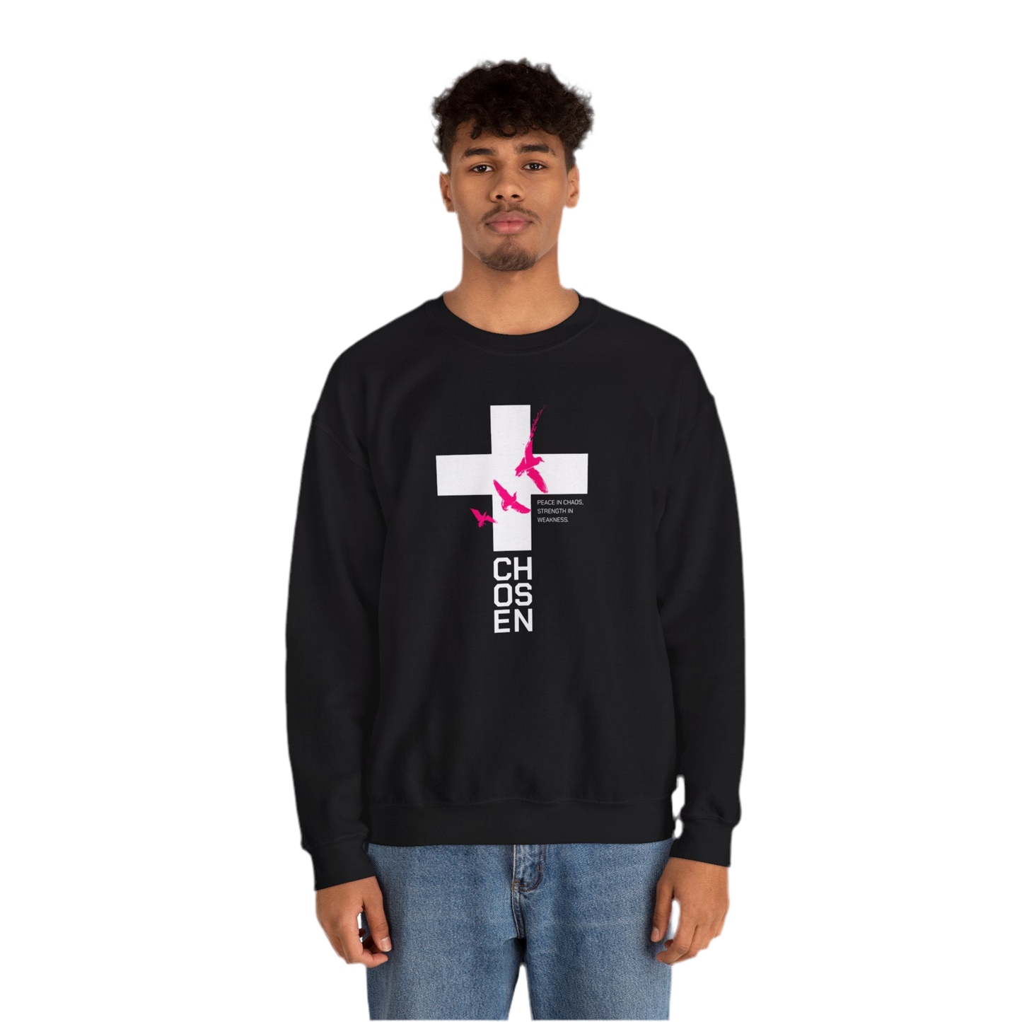 “Chosen” Unisex Crewneck Sweatshirt - 'Chosen' Design