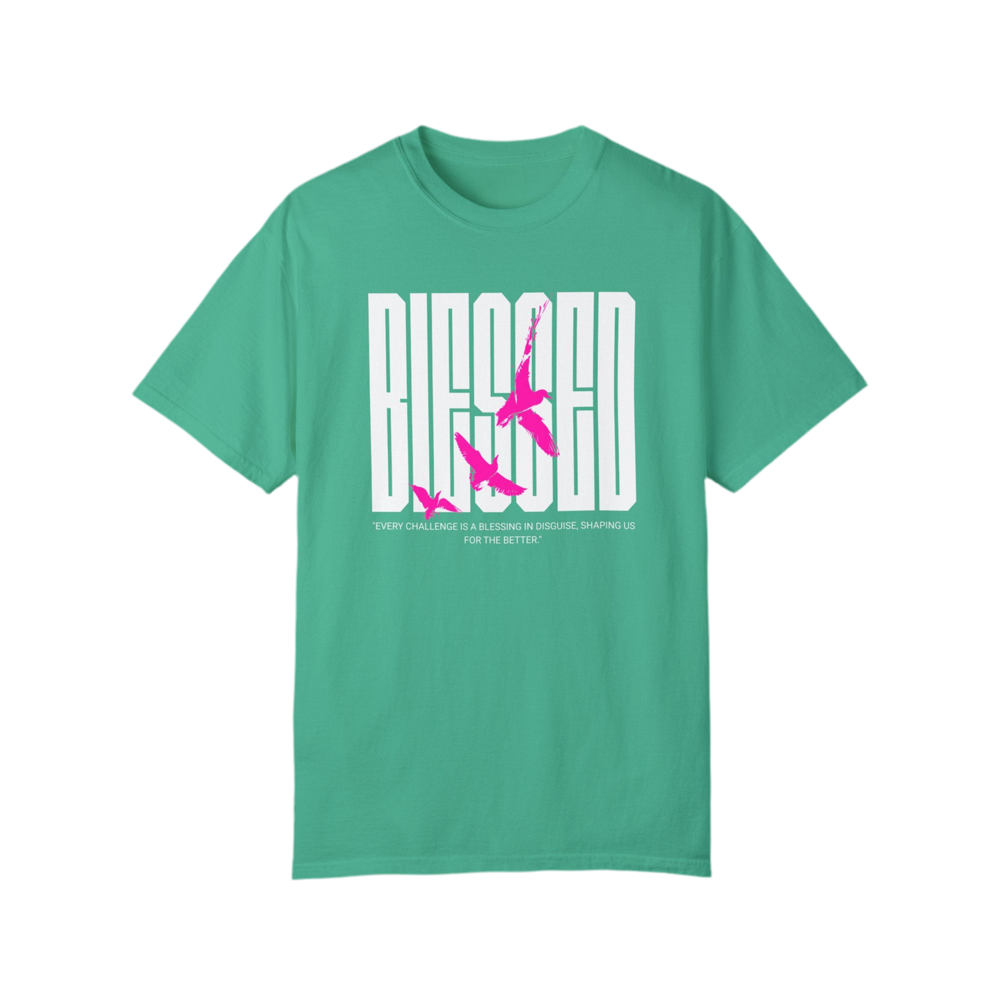 “Blessed” Unisex Garment-Dyed T-shirt