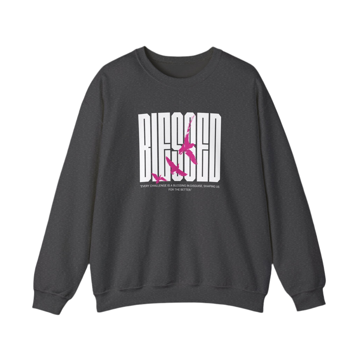“Blessed” Crewneck Sweatshirt - Unisex Heavy Blend