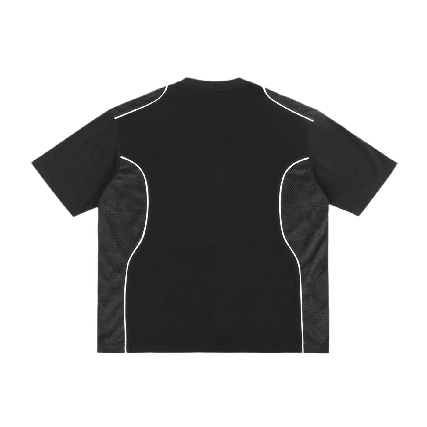Contrast Piped Panel T-Shirt