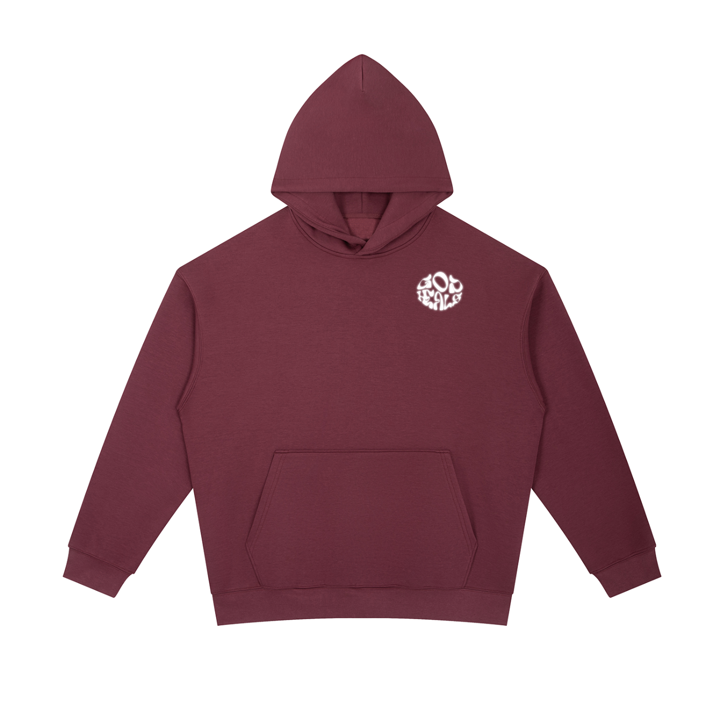 God Heals Essential Heavyweight Hoodie