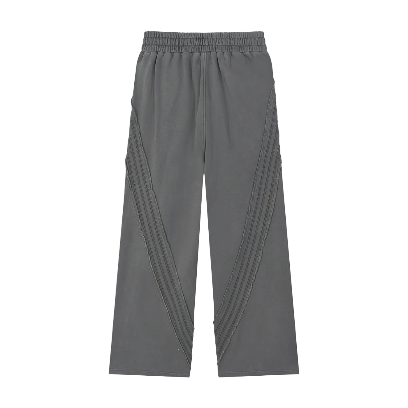 God Heals Snow Washed Tape Raw Edge Sweatpants